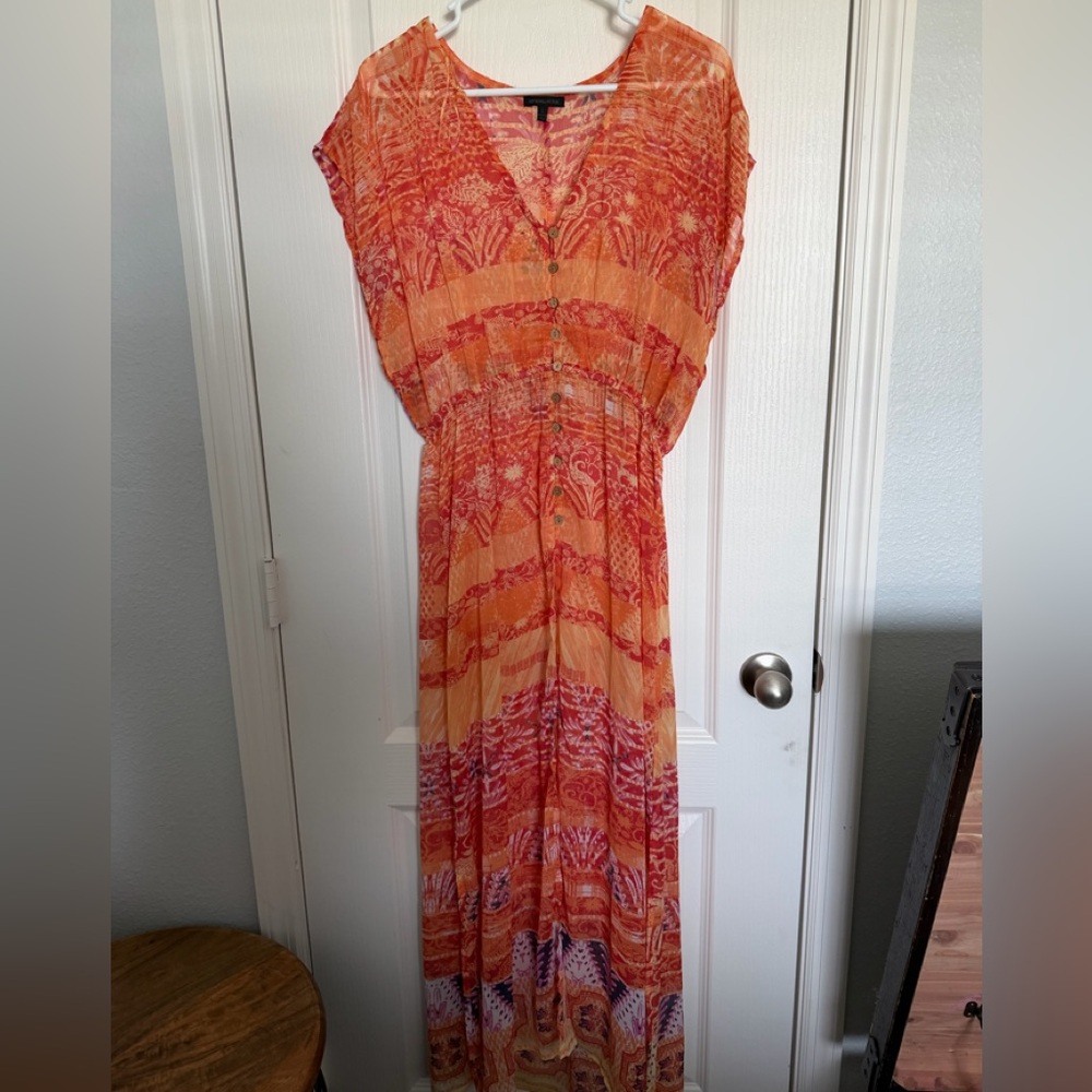 Kendal & Kylie sheer tunic dress